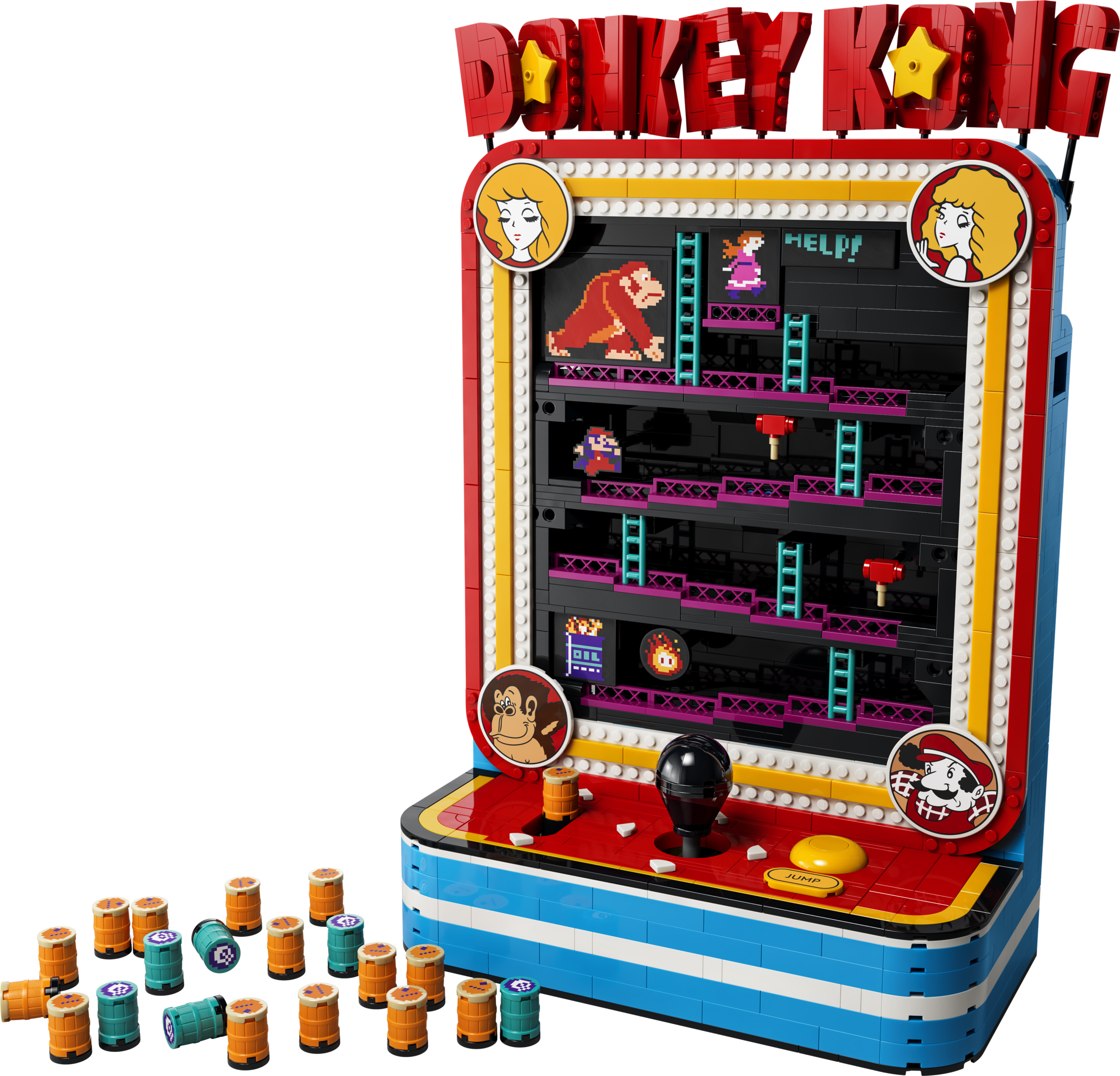 LEGO Super Mario Arkádová hra Donkey Kong 72051
