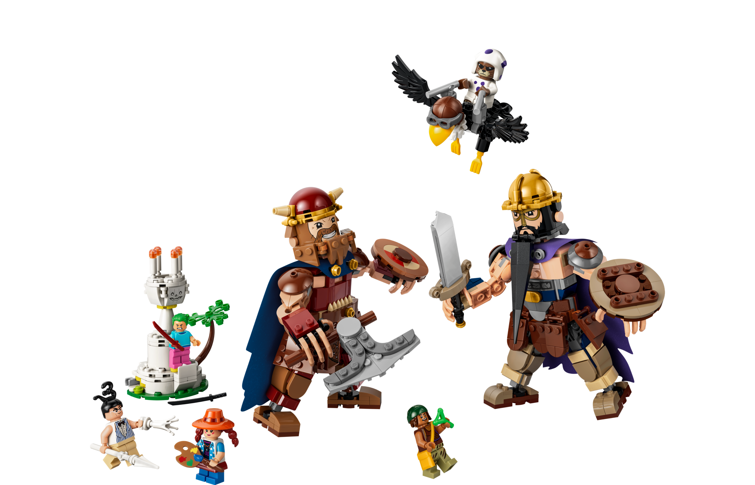 LEGO One Piece Dorry vs. Brogy: Obři ze Zahrádky 75644