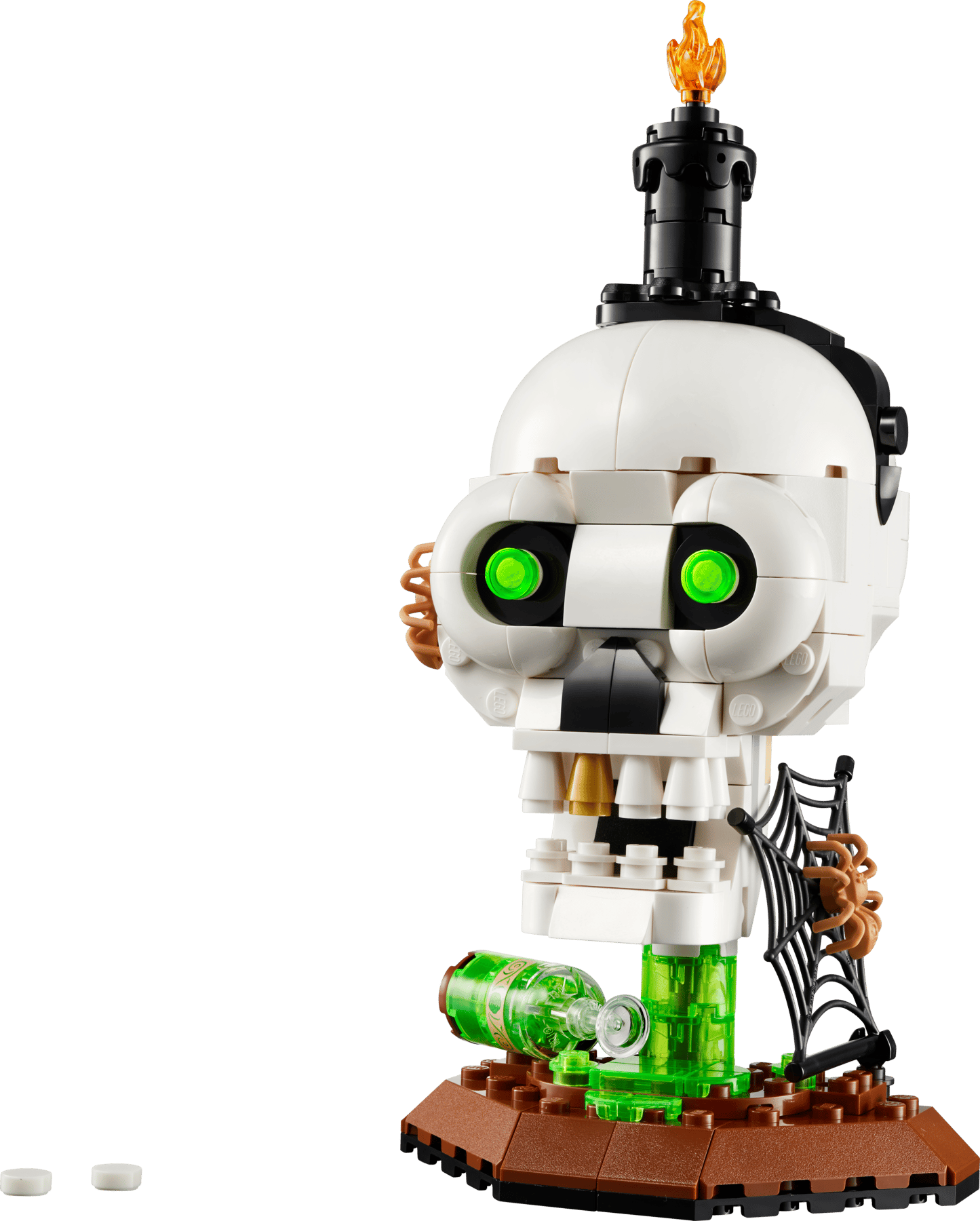 LEGO Seasonal Halloweenská svíčka ve tvaru lebky 40883