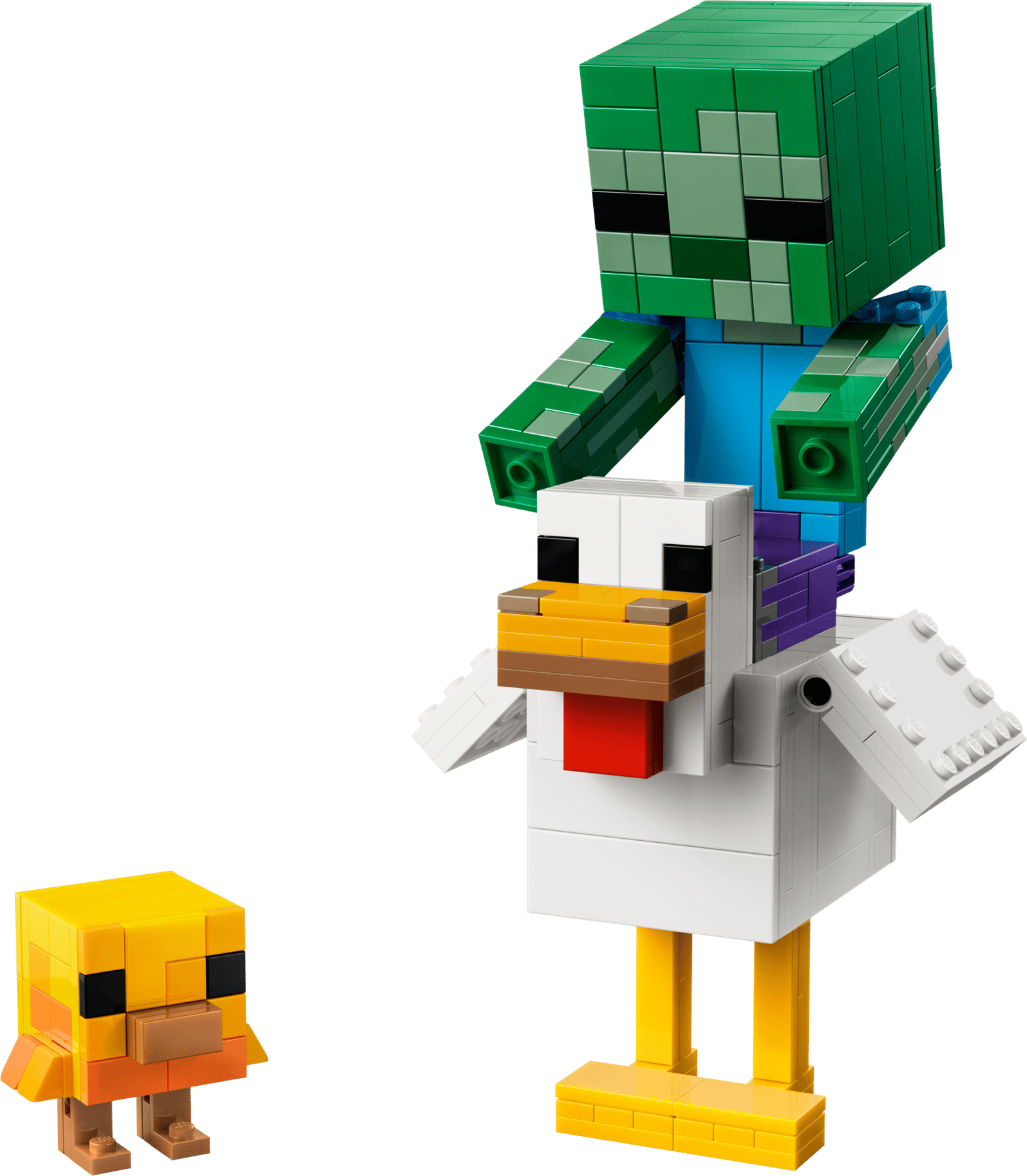 LEGO Minecraft Kuřecí žokej 21582