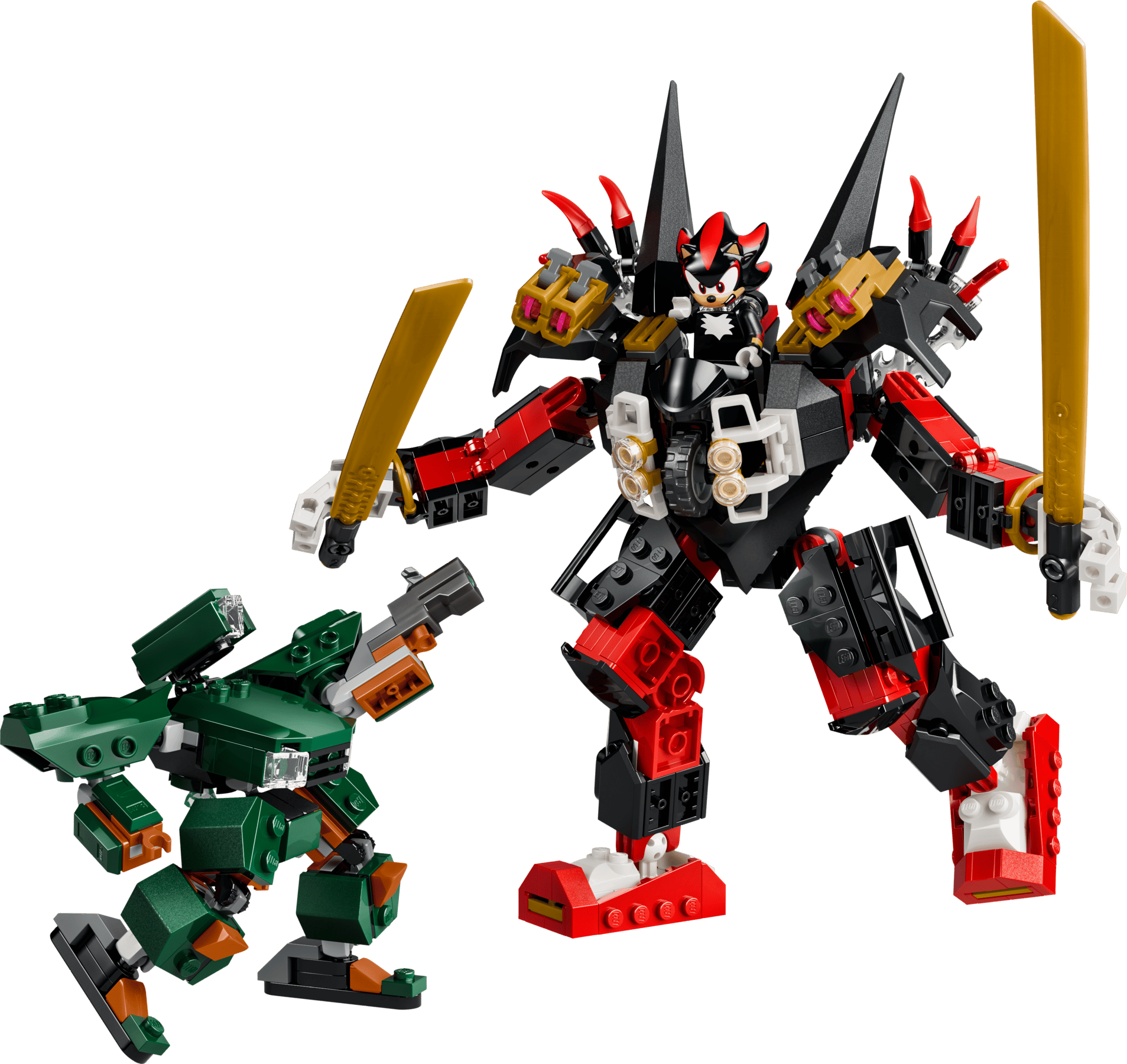 LEGO Sonic Shadowův robot vs. G.U.N. Trooper 77120