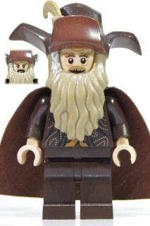 Minifigurka Radagast Hnědý ze setu 79014 s pírkem na klobouku
