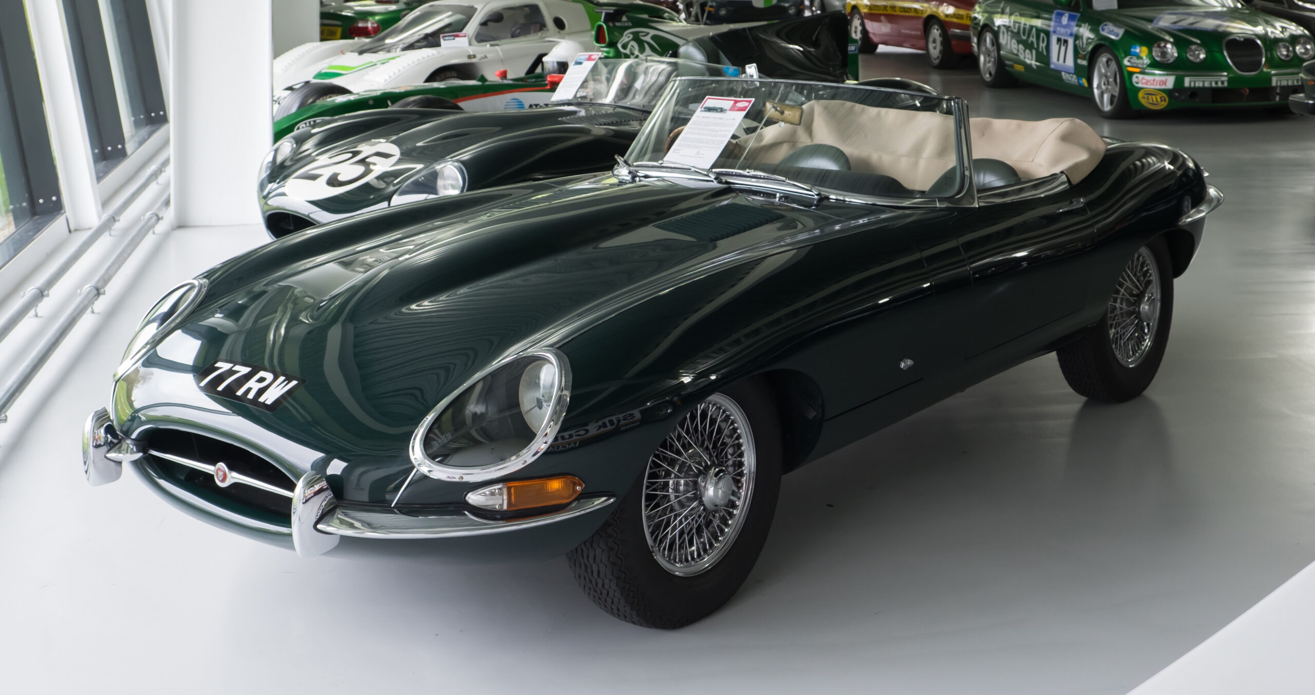 Skutečný Jaguar E-Type Series 1 z roku 1961