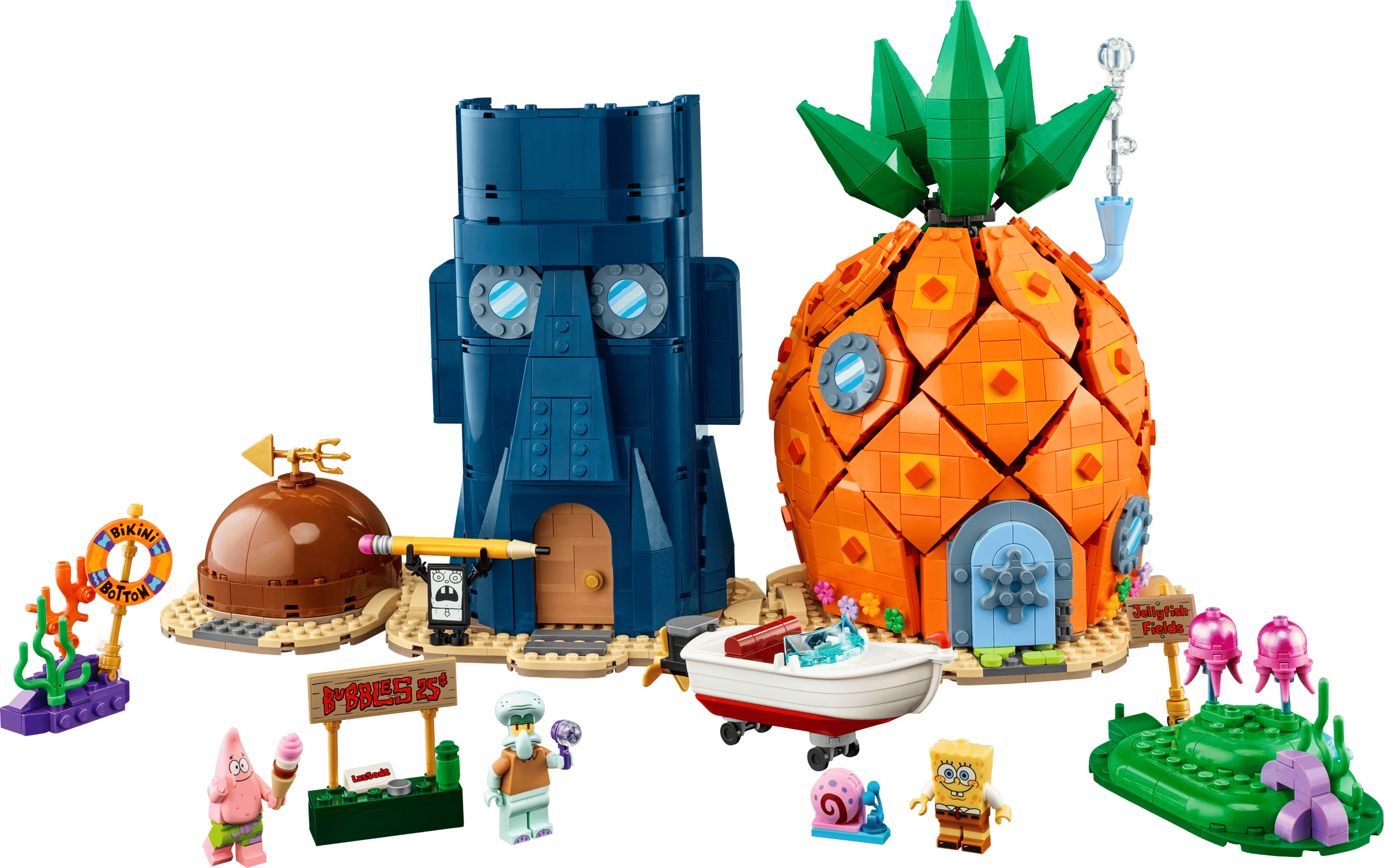 LEGO Icons Spongebob v kalhotách: Zátiší Bikin 11386