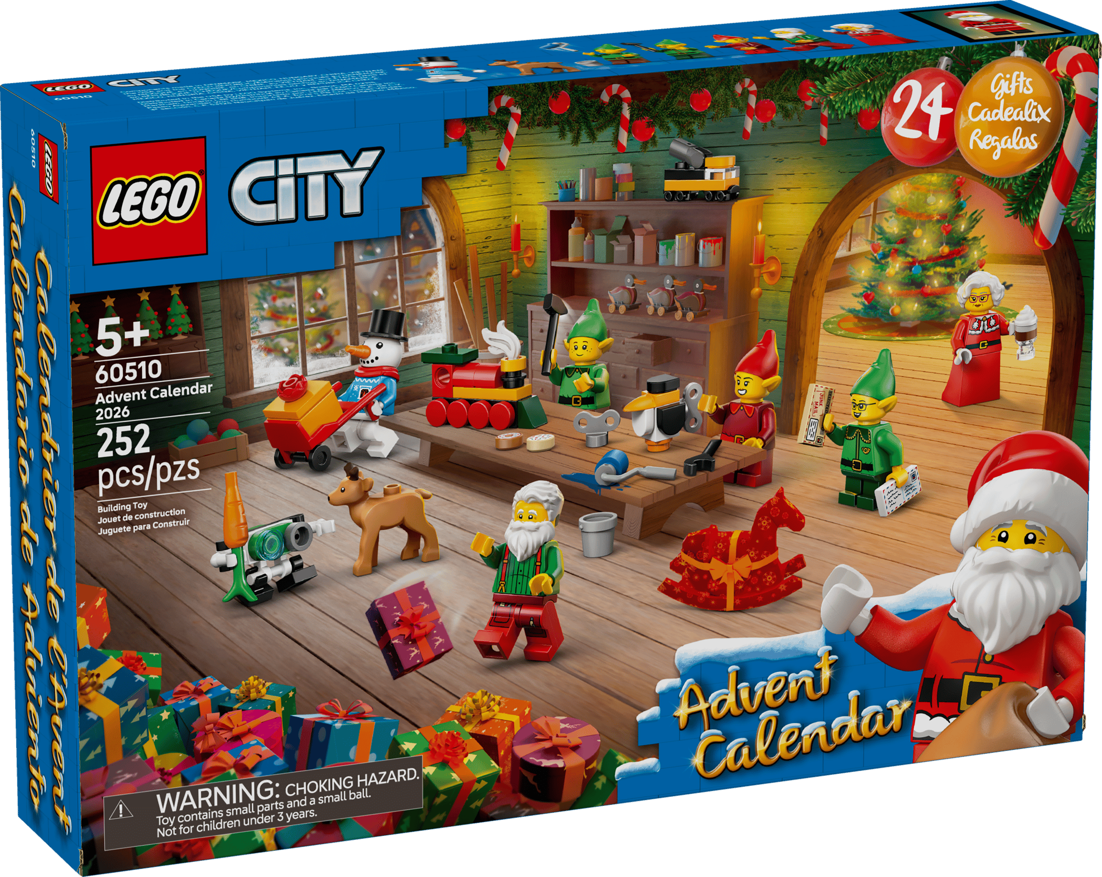 LEGO Adventní kalendáře LEGO City Adventní kalendář 2026 60510