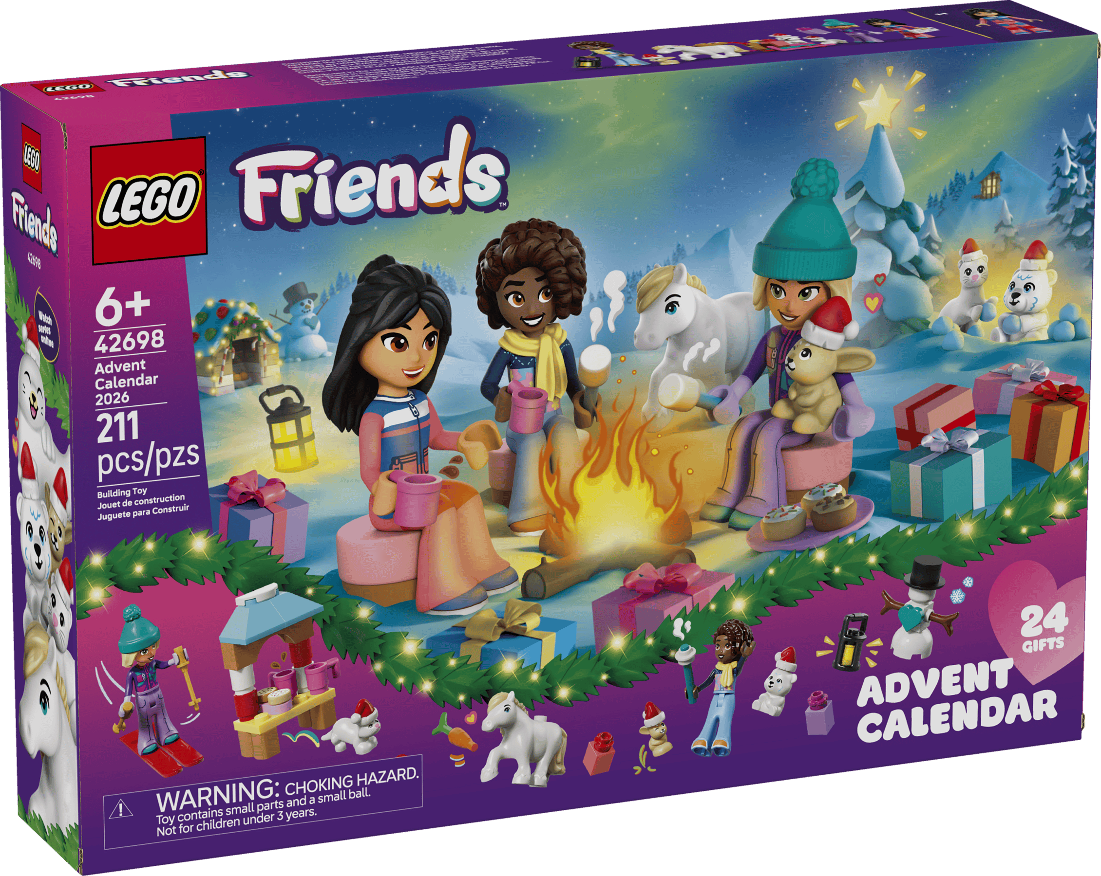 LEGO Adventní kalendáře LEGO Friends Adventní kalendář 2026 42698