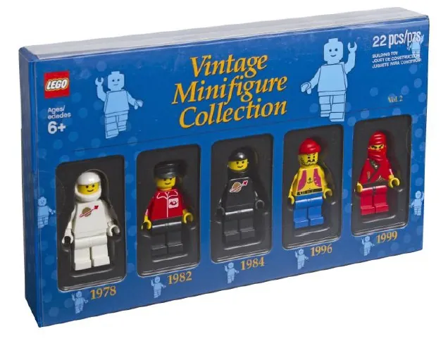 LEGO Vintage Minifigure Collection Vol. 2 s černým astronautem