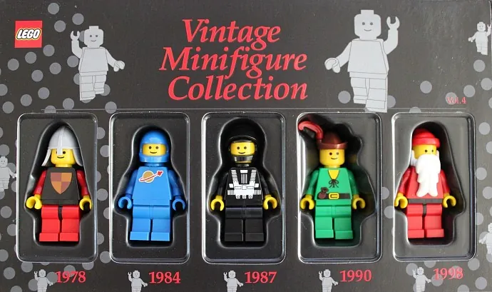 LEGO Vintage Minifigure Collection Vol. 4 s modrým astronautem