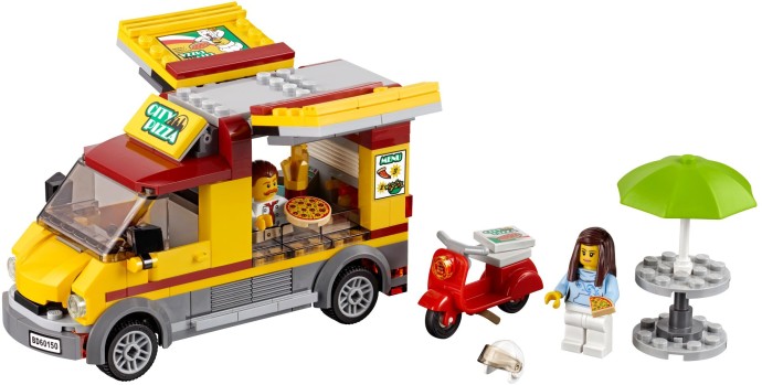 LEGO City Pizza Van 60150, pojízdná pizzerie
